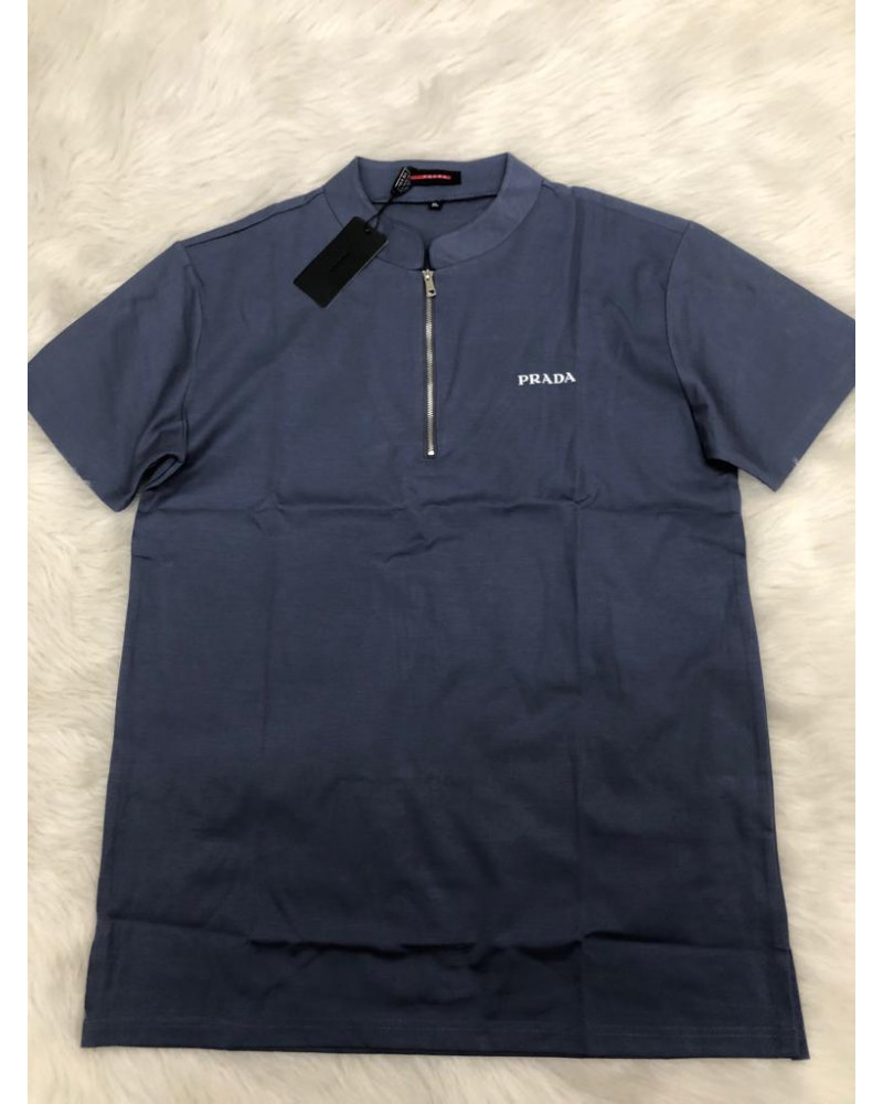 Prada polo shirt Color Blue Size 3XL - iSplend Collection